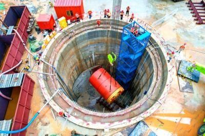 Trenchless Project Ysd3000/1200 Rock Pipe Jacking Machine for Rcc Tbm