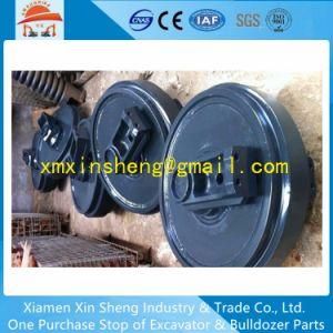 Construction Machinery Excavator Dozer Undercarriage Spare Parts Front Idler / Rear Idler with Tension Device Volvo Ec240