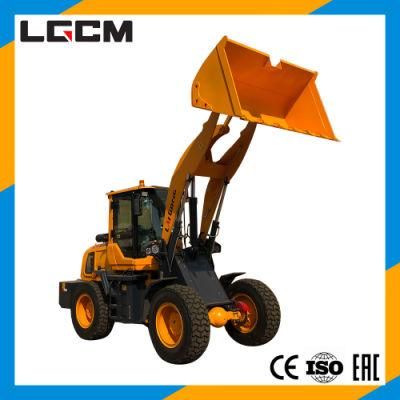 Lgcm 2.5ton Small Articulated Wheel Loaders with 2500kg Rated Loading