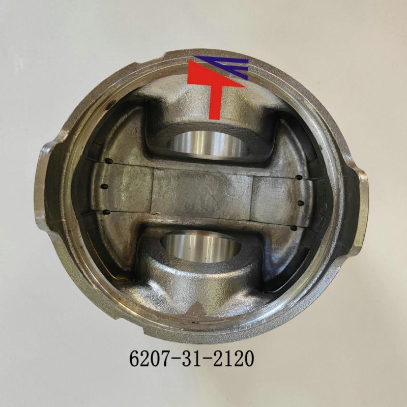 High-Performance Diesel Engine Engineering Machinery Parts Piston 6207-31-2120 for Engine Parts S6d95L Generator Set