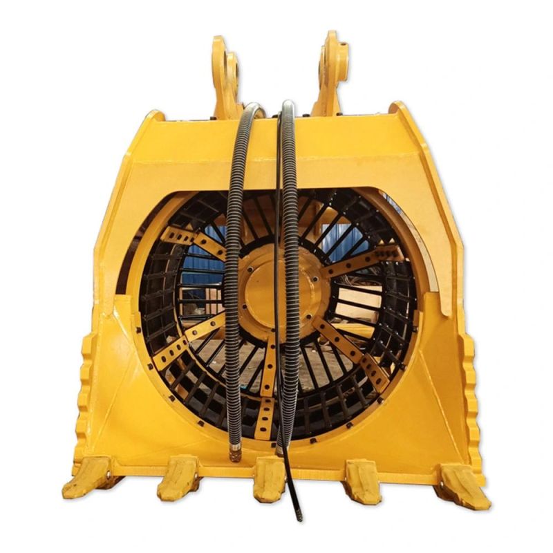 6-10 Tons Excavator Rotating Buckets with Screening Drum