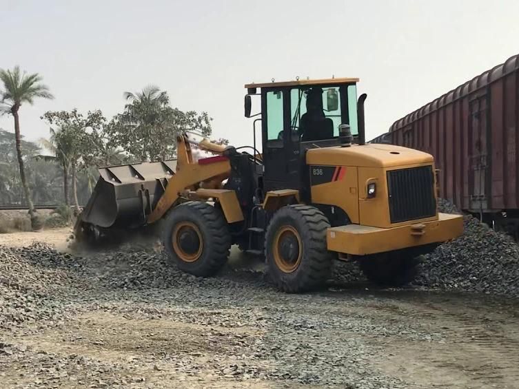 Good Perfromance 3 Ton Mini Wheel Loader Clg836