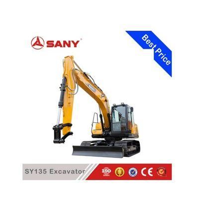 Sany Sy135c 13ton Crawler Excavator Earth Mover China Brand Excavators