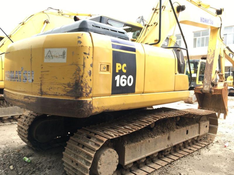Used Komatsu PC160-7 16t Crawler Excavator in Low Hour