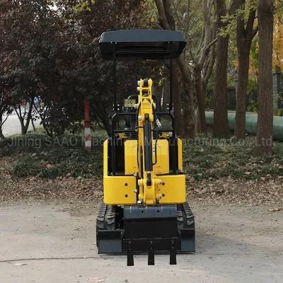High Quality Chinese Brand Orange Hydraulic Track New Mini Excavator