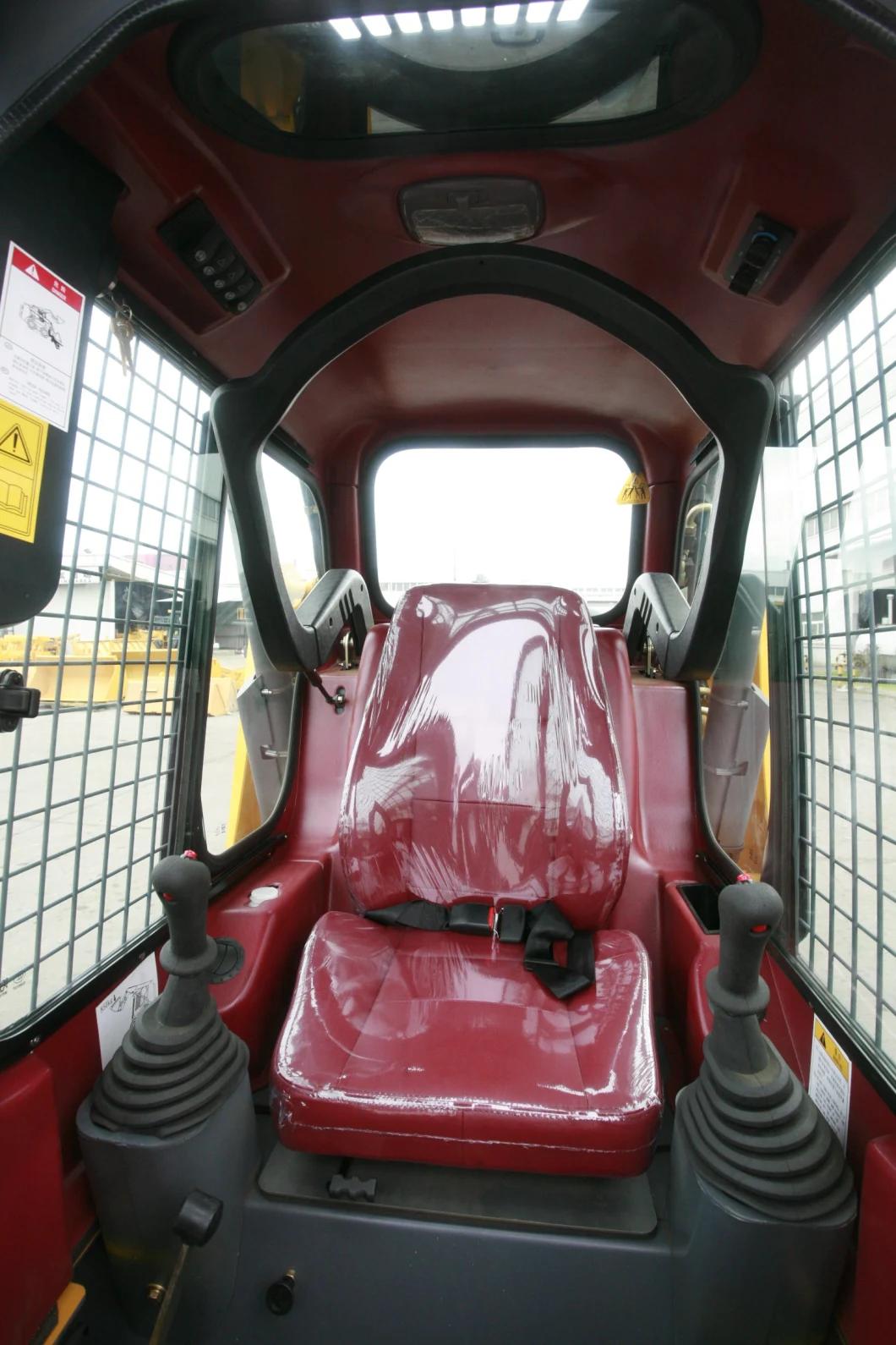 Lonking Skid Steer Loader Cdm 308 Closed Cabin Kubuta Engine New Used Mini Wheel Loader Cdm307 Cdm312