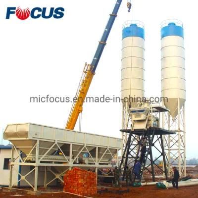 Hzs50 50m3/H Automatic Small Concrete Batching Plant for Sale