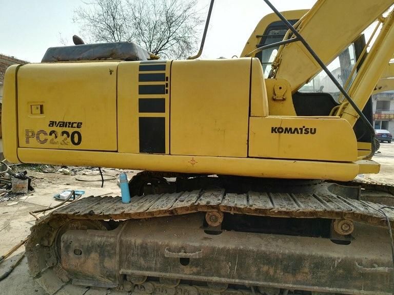 Japan Origin 20t Used Komatsu PC200-6 Crawler Excavator PC200 PC220-6 Excavator