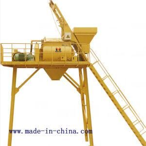 Js750 Quality Double-Horizontal-Shaft Forced Type Concrete Mixer