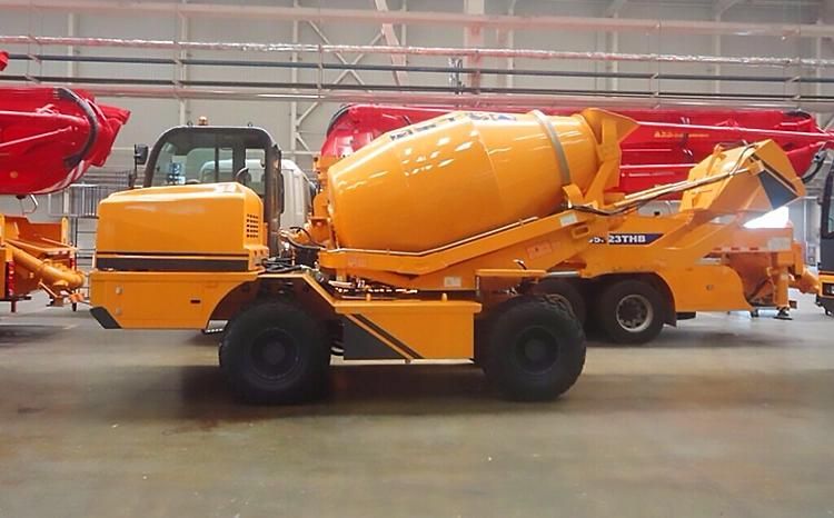 XCMG Slm4 Mini 4 Cubic Capacity Self Loading Concrete Mixer Trucks for Sale