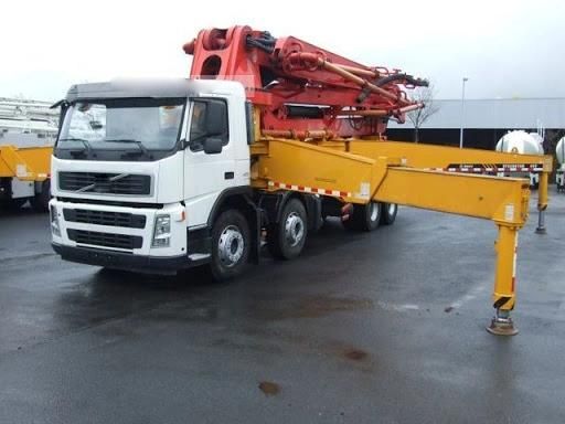 43m Truck Mounted Concrete Mixer Pump Concrete Pump Truck