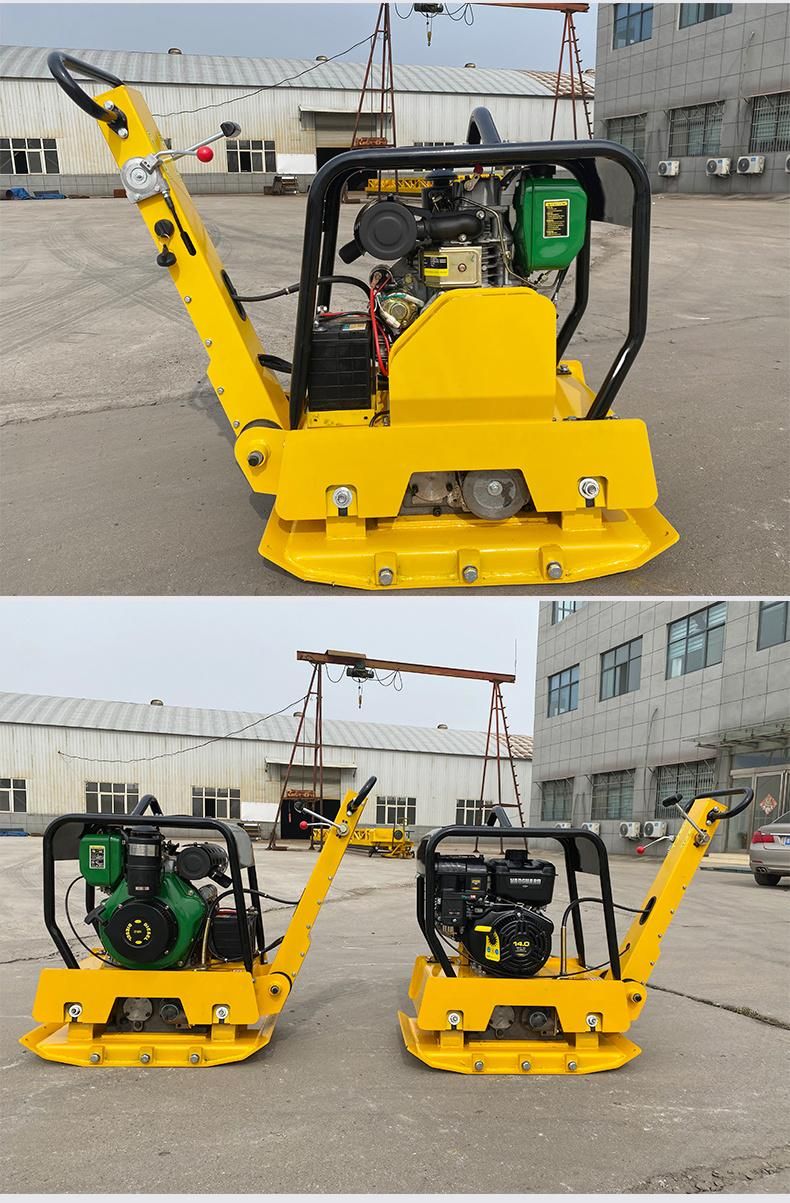 Construction Machinery Vibrating Plate Compactor