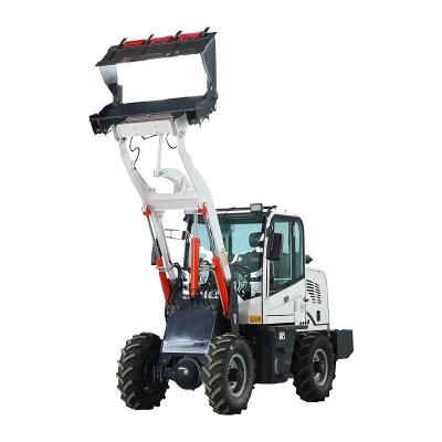 Brand 0.8ton Telescopic Mini Loader with Cummins Engine, Power 42kw