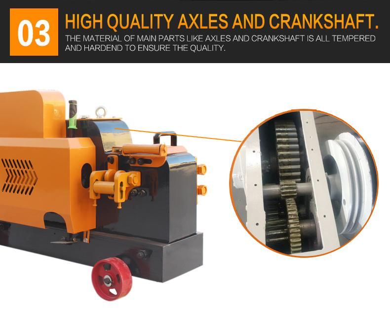 Gq40d Circular Blade Steel Bar Cutting Machine Powerful Steel Cutter Without Burr