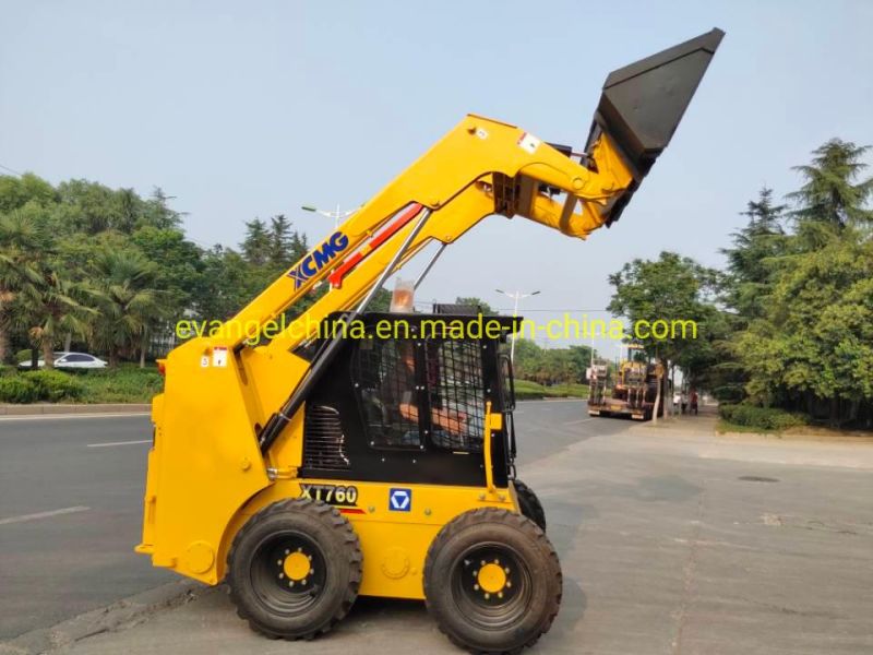 Small Skid Steer Loader Xt740/Xt750/Xt760 with Attachments