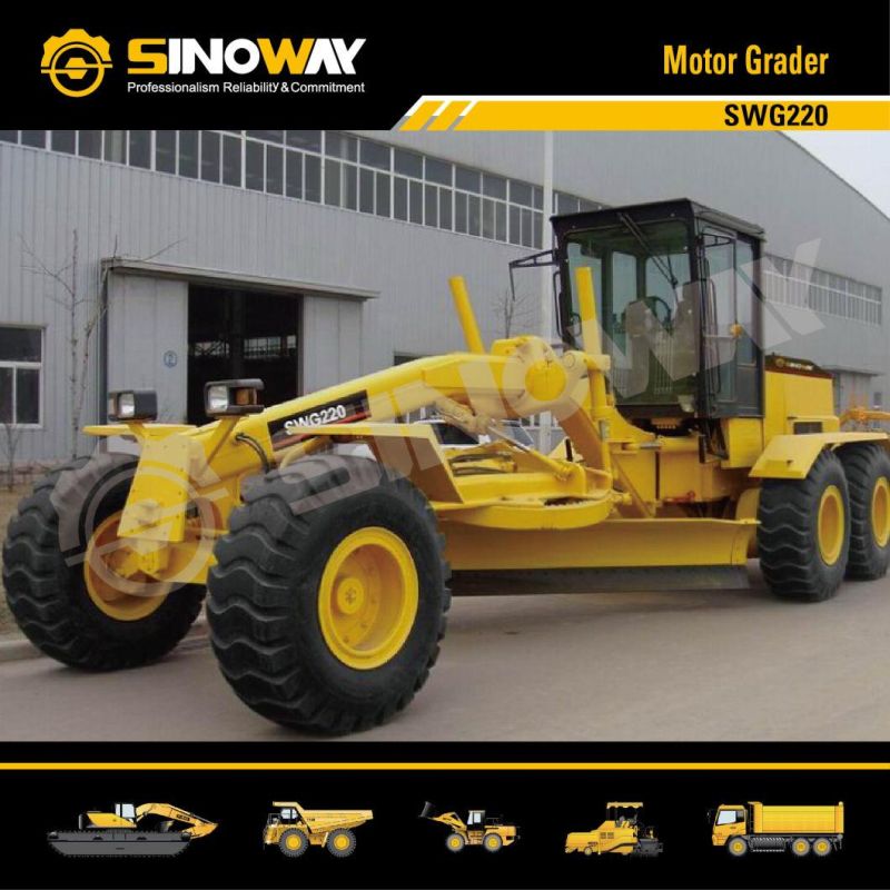 Tiangong 16.5ton Motor Grader with 220HP Cummins Engine for Road Construction