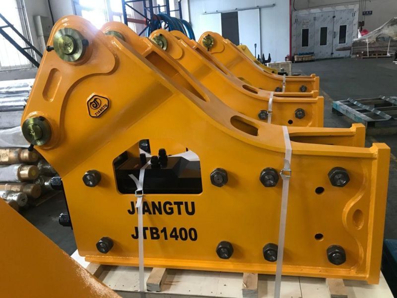 Hydraulic Breaker Concrete Rock Hammer with Chisel 140mm for 18-26 Tons Excavator