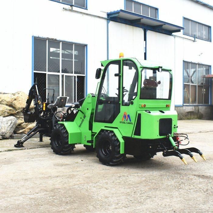 China 58 HP Small 4X4 Compact Trencher Farm Loader for Sale