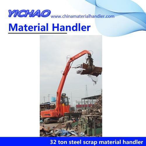 Hot Sale Hydraulic Rotating Grapple Orange Peel Grab Metal Scrap Trading Handling Machine