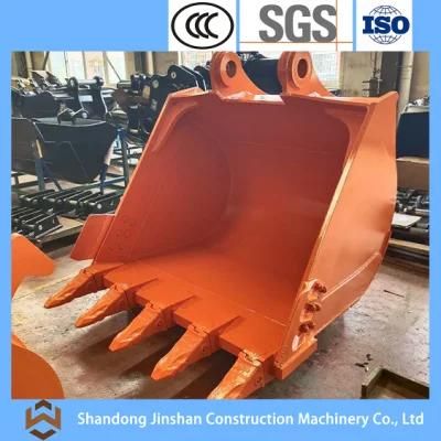 Mini Excavator Wear Resistant Machinery Parts Standard Earthing Moving Bucket