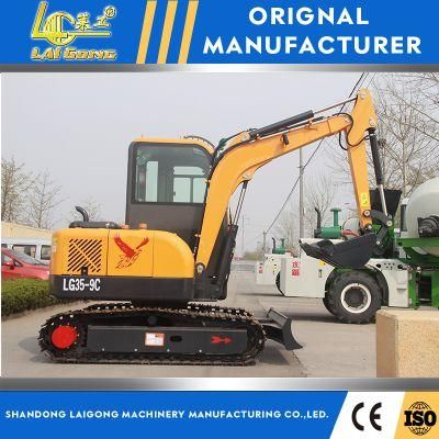 Lgcm Mini Excavator Made in China LG35 for Municipal Works