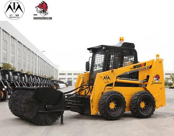 Taian Construction Skid Steer Loader with Diesel Engine for Sale