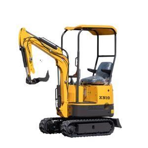 Rhinoceros Good Price Mini Crawler Compect Excavator for Garden Working