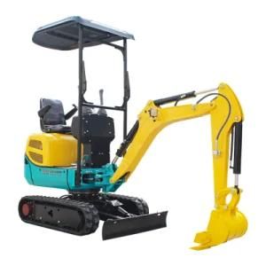 Garden/Farm Mini Bucket Small Digger Mini Excavator 0.8ton 1.0ton Small Bagger Hot Sale with CE Certificate