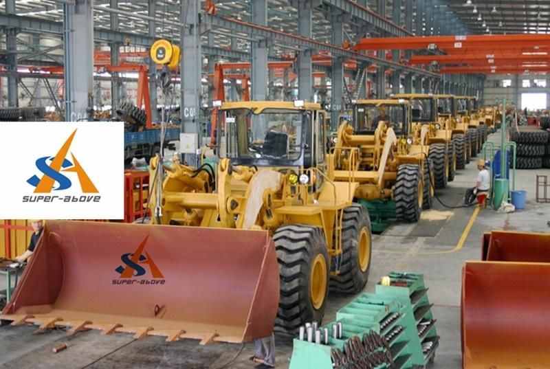 Wheel Loader with 4 Wheel Drive Tractor Weighing System
