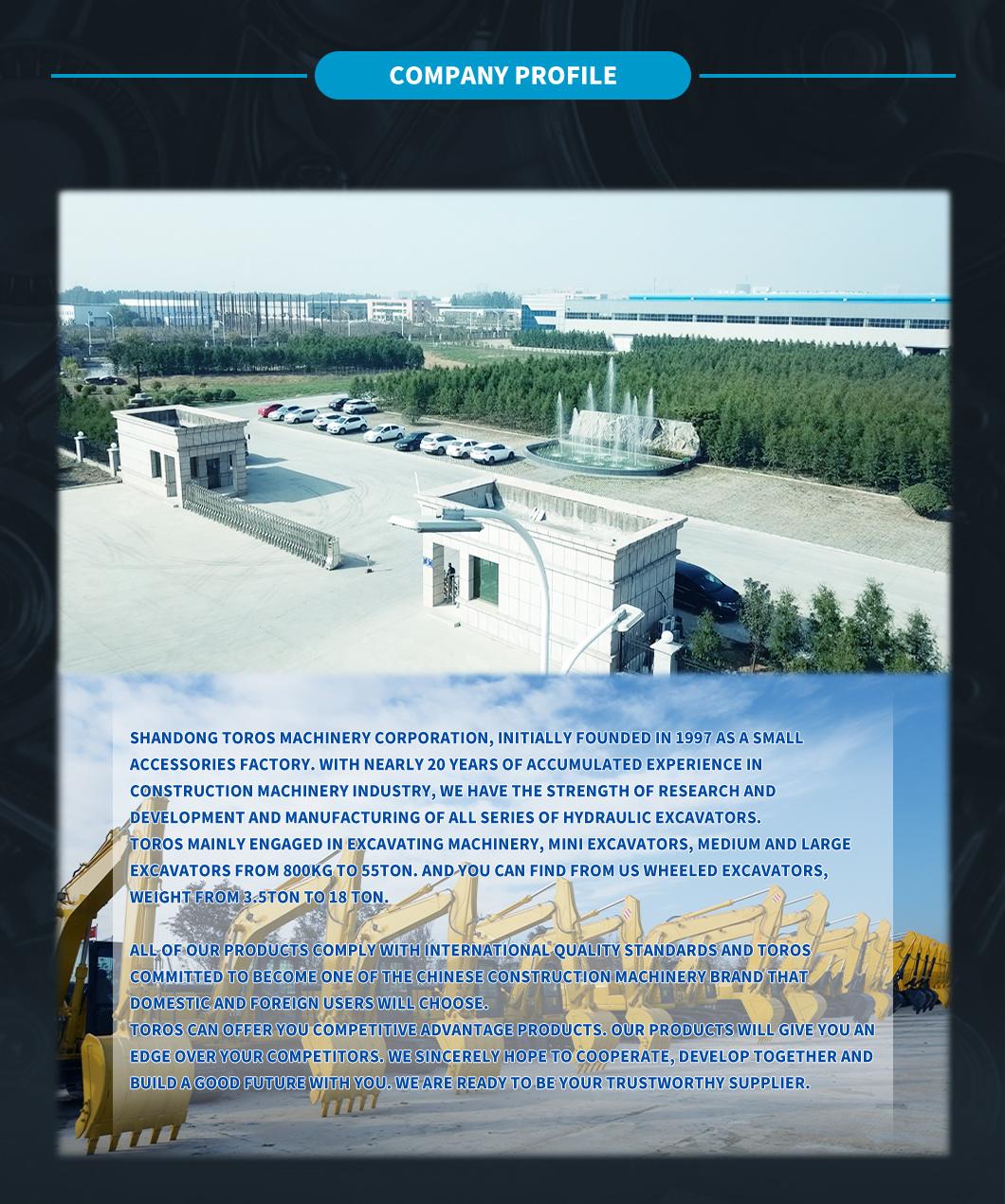 360 Degree Rotation Excavator with Thumb for Sale in Russian