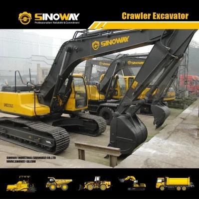Best Seller 23ton 1.0 M3 Hydraulic Crawler Excavator for Sale