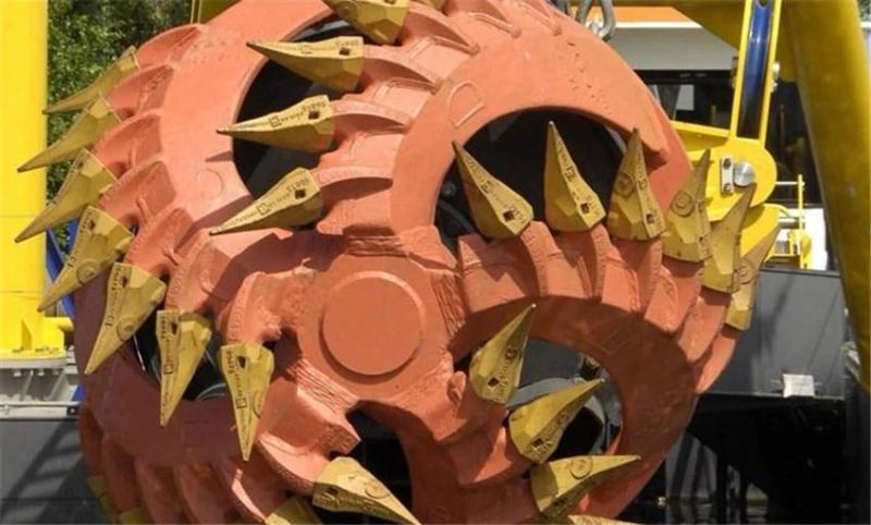 44D14 Sand-Casting Wear Teeth Used on Dredger