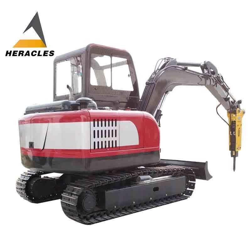 Heracles 3.5 Ton Mini Excavator Prices Small Digger with Cheap Price