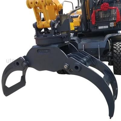 Excavator Mechanical Grapple Manual Grab
