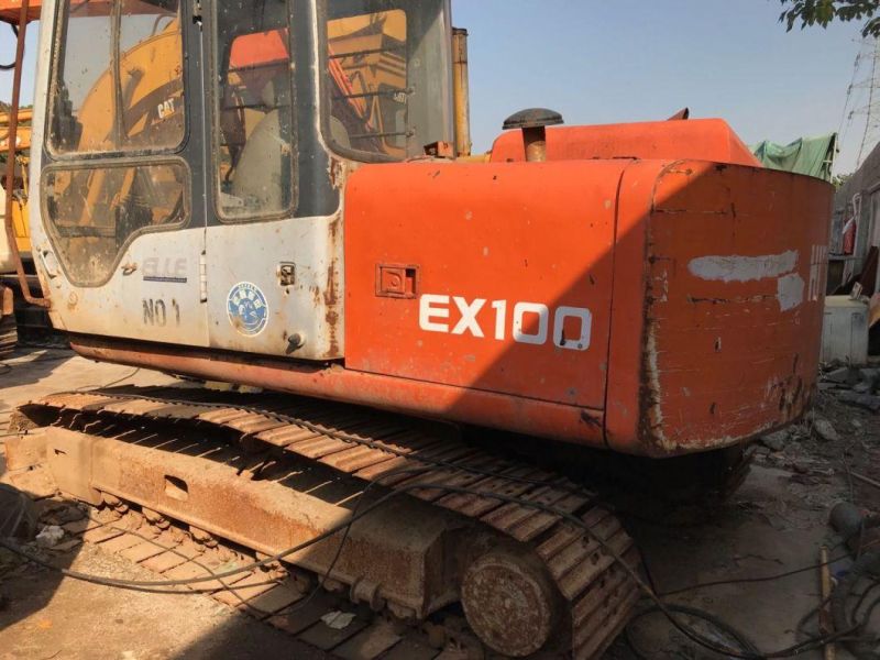 10 Ton Used Excavator Hitachi Ex100-1 Hitachi Ex100 Ex120 Excavator