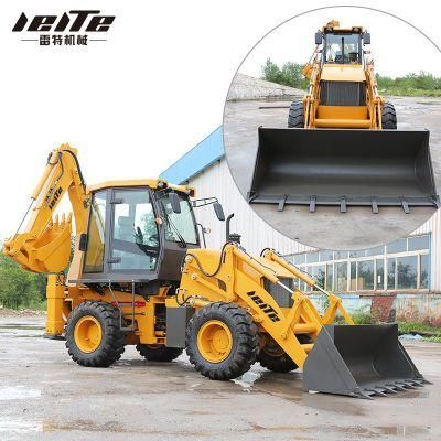 China Compact Garden Backhoe Loader 2.5 Ton Backhoe Loader Ltz-388 Mini Excavator Backhoe Cheap Price