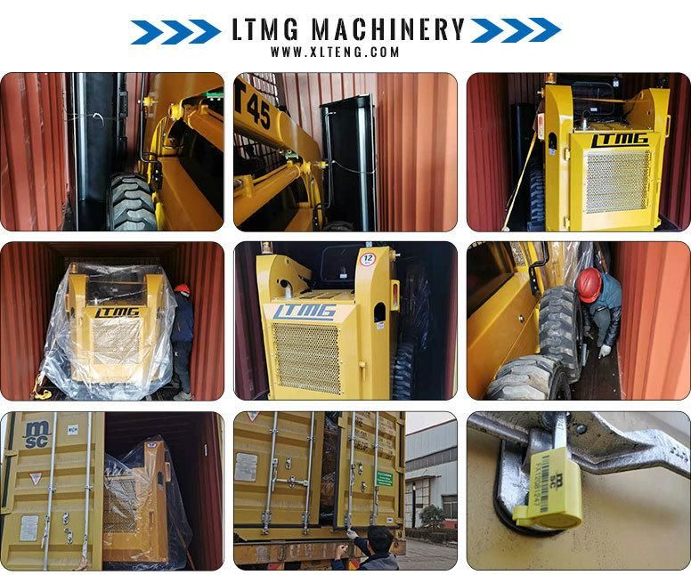 Large Construction Machine 40 Ton Diesel Forklift Loader for Sale