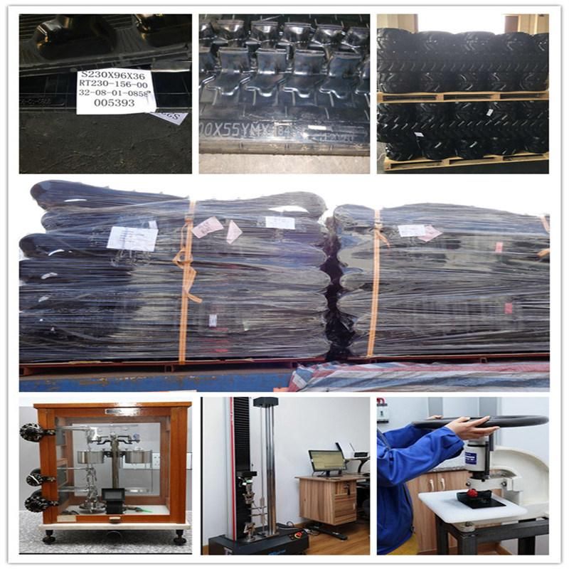 X119/X120/X122 Undercarriage Spare Parts Rubber Tracks (230X72X43)
