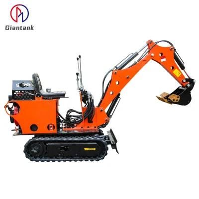 CE 800kg Small Tracked Excavators Price Hydraulic Crawler Mini Excavator for Sale