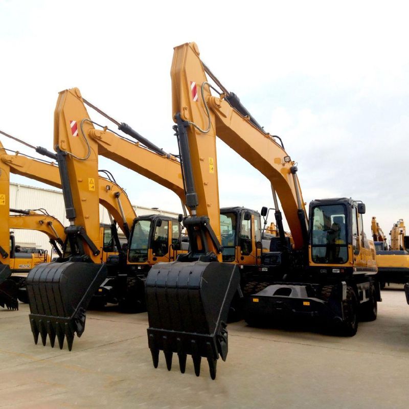 Excellent Chinese Top Brand Wheel Excavator Xe210wb Excavator