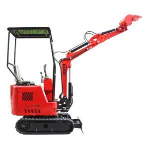 New Mini Excavator Prices 1000kg 1 Ton Excavators Small Digger with CE EPA for Sale Bagger