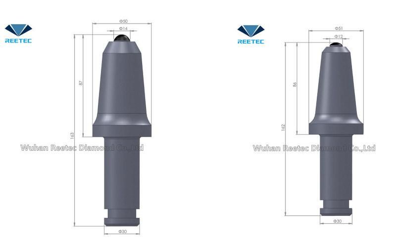 Diamond Tip 30mmcoal Mining Teeth Conical Tools Mining Picks (U94) for Underground Miner for Shearer