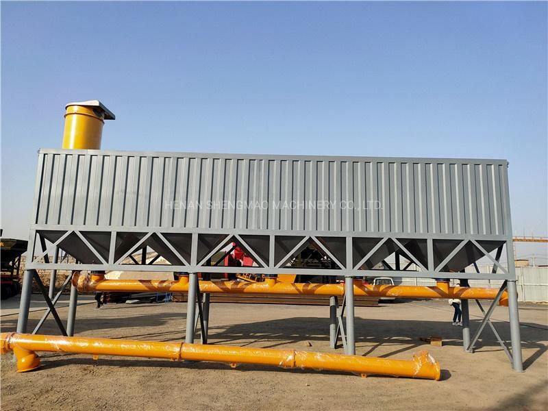 Shengmao 20t 30t 40t 50t 60t 70t 80t Horizontal Cement Tank Container Cement Silo Factory Price