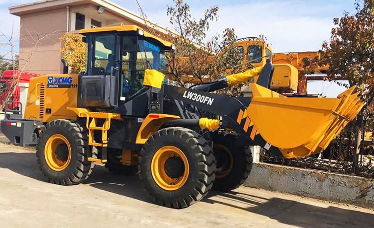 XCMG Official Cheap 3 Ton Wheel Loader Lw300fn China Top Brand Small Front End Loader with Spare Parts Price List for Sale