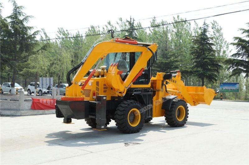 CE Certification Tractor with Loader and Backhoe