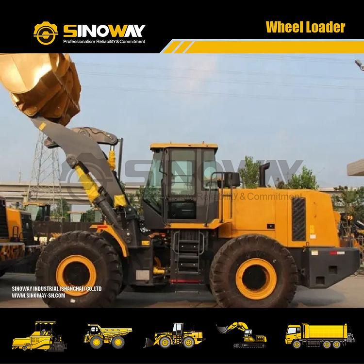 China Mini Wheel Loader 7t 220HP Shovel Wheel Loader for Sale