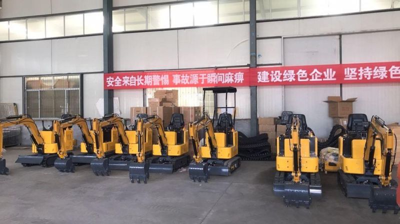 Cheap Prices Digging Machinery Rubber Crawler Excavator for Sale