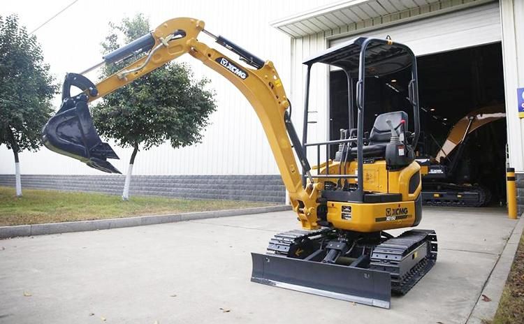 XCMG Official Manufacturer Xe15u Hydraulic Smallest Mini Excavator 1.5 Ton Price for Sale