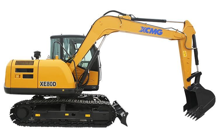 XCMG Backhoe Excavator 8 Ton Mini Digger Small Crawler Excavator