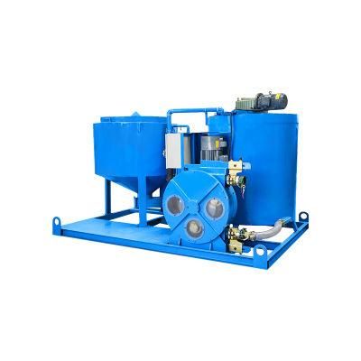 Low Pressure Grout Plant for Option
